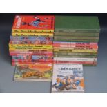 Twenty-seven mainly boys' annuals and books including Frank Richards Magnet Stories, Dean's, Our Own