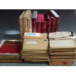 Three Royal Wedding albums, four Royal Events albums and two Oriel albums, album pages and stamps,