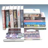 Rugby Union related books including Lawrence Dallaglio, Jonny Wilkinson, Clive Woodward, The