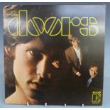 The Doors - The Doors (EKS74007) EKS 74007A/B -IA, Polydor UK pressing in US cover, record and cover