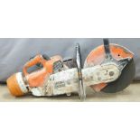 Stihl petrol TS 350 disc cutter