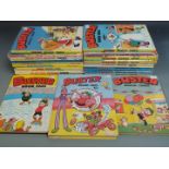 Twenty-two Buster Books/ annuals, all 1970's and 1980's.