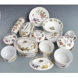 A collection of Royal Worcester Evesham table and oven ware