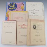 Classical music ephemera including runs of programmes for National Youth Orchestra 1948 - 1950's