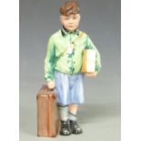 Royal Doulton limited edition figure The Boy Evacuee, with certificate