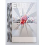 Rolling Stones Euro 07 tour staff itinerary handbook