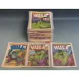 One-hundred-and-eight Marvel comic books comprising 76 Mighty World of Marvel issues 21 to 319, 12