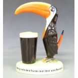 An original Carltonware Guinness Toucan advertising figure 'How grand to be a Toucan, Just think