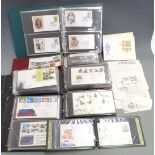 Six albums of GB first day covers and a album of covers relating to The Zaire River Expedition