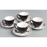 Ridgway Homemaker four cups and saucers
