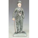 Royal Doulton limited edition figure Charlie Chaplin, with certificate