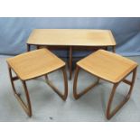 G Plan retro / mid century modern nest of tables, W99 x D50 x H51cm