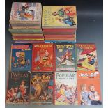 Thirty-six various children's annuals and books including Enid Blyton Playways, Playtime, Jack &