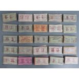 Approximately 250 Liverpool Overhead Railway tickets, including monthly, weekly and privilege return