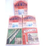 Five vintage Mammoth jig-saw puzzles, all in original boxes.