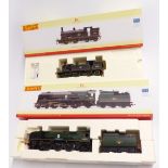 Two Hornby 00 gauge model railway BR locomotives 4-6-2 Battle of Britain Class 7P5F Sir Keith Park