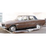 1972 Rover P6 2000 automatic barn find, with transferable private registration plate 74 DVA and