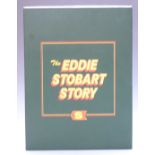 Corgi The Eddie Stobart Story limited edition diecast model gold plated lorry and signed book set
