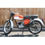 1968 BSA D14 Bushman 175cc motorbike, registration number FND 563F, recent restoration, appears