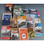 Railway magazines, books and ephemera including The Railway Magazine 1929, Train Illustrated c