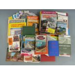 Railway books including some original BR booklets and a quantity of railway postcards