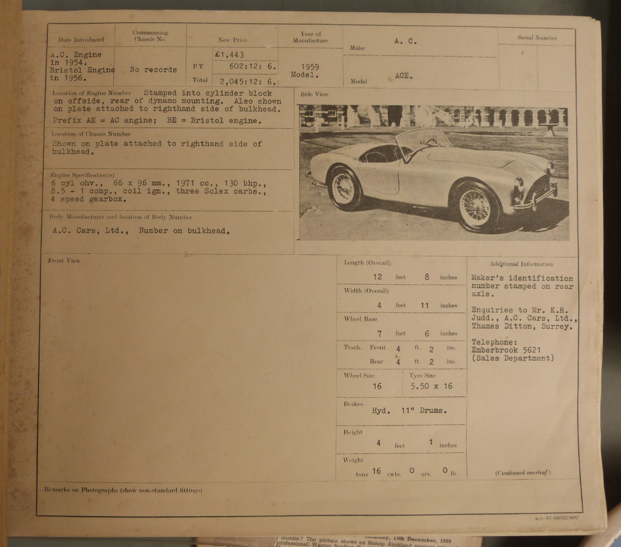 Motoring collectables including Cheltenham, Bristol, 750, RAF and RAC car badges, Castrol marshal' - Image 5 of 5