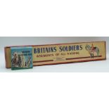 Two model soldier sets American Civil War 1862 Union Cavalry 2056 and Britains Picture Pack Union