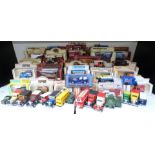 A large collection of mainly Matchbox Models of Yesteryear diecast model vehicles, most in