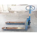 Brit hydraulic pallet truck rated for 2000kg