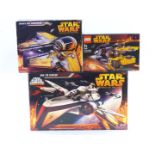 Two Hasbro Star Wars 'Revenge Of The Sith' models ARC-170 Fighter and Anakin's Jedi Starfighter