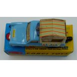 Corgi Toys diecast model Musical Wall's Ice Cream Van on Ford Thames with blue body, cream