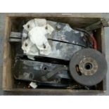 Montessa engine parts including cases and crank