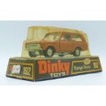 Dinky Toys diecast model Range Rover with bronze body, pale blue interior and silver hubs, 192, in