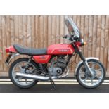 1979 Gilera 125TG1 125cc two stroke motorbike, registration number ONP 910T, one owner from new with