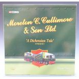 Corgi 1:50 scale diecast model lorry set Moreton C Cullimore & Son 'A Dickensian Tale', CC99154, in