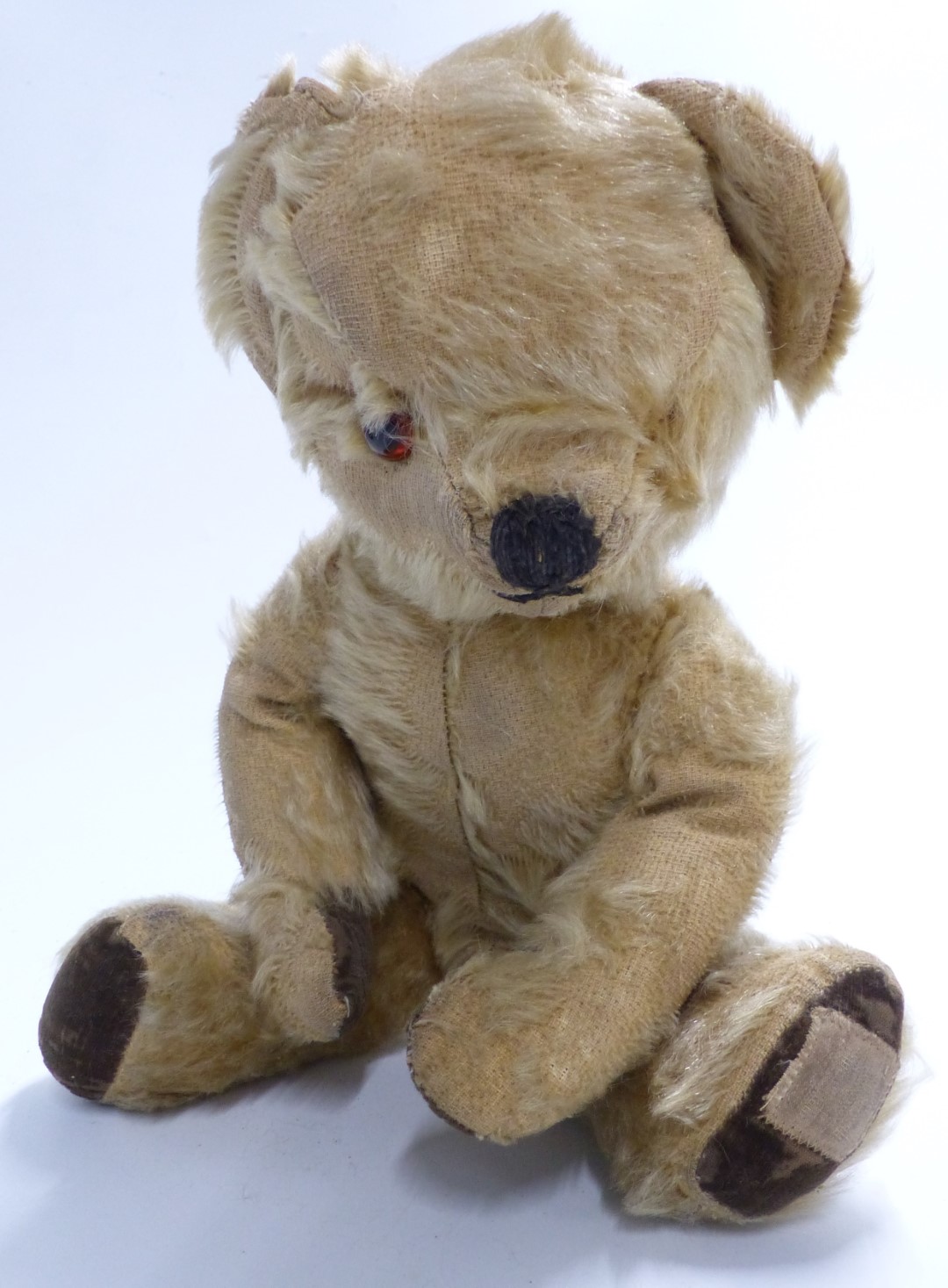 Merrythought for Harrods monkey Teddy bear and a Chad Valley mohair Teddy bear, largest 42cm tall. - Image 2 of 5