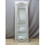 A vintage freestanding easel backed mirror