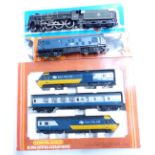 Three Hornby and Airfix 00 gauge model railway locomotives comprising High Speed Train Pack R.370,