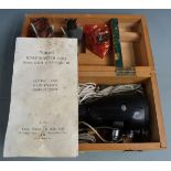 Walkers 'Knotmaster' Log Mark III, model KDO in fitted wooden case with instructions and