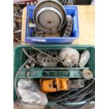 Motorbike parts including cables and flywheels