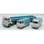 Three Corgi Toys and Corgi Major Toys promotional issue diecast model Co-Op vehicles Scammell and