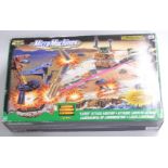 Hasbro Micro Machines Military Laser Attack Airstrip playset, in original box.