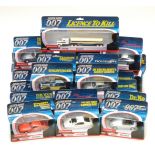 Twenty-two Corgi James Bond 007 diecast model vehicles, all in original display boxes.