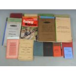 Railway interest ephemera including British Railways publications, many relating to the North