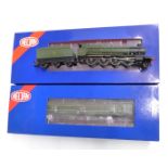 Two Heljan 00 gauge model railway locomotives GWR 2-8-0 4704 4780 and Class 128 DPU Parcels