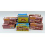 A collection of fourteen Matchbox Superfasts and 1-75 series diecast models including The