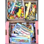 A collection of mainly Matchbox diecast model vehicles including Super Kings, Speed Kings, Battle