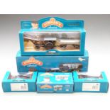 Five Corgi Dibnah's Choice 1:50 scale diecast model vehicles and vehicle sets including Fowler B6