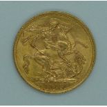 1913 George V gold full sovereign