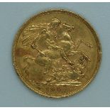 1907 Edward VII gold full sovereign